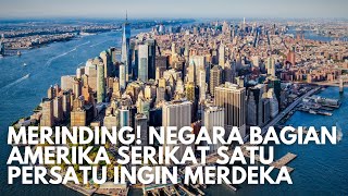 Merinding! Satu Persatu Negara Bagian Amerika Serikat Ingin Merdeka