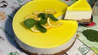 تحفة الانتعاش: تحضير شيز كيك بالليمون في ساعتين فقط !    No Bake Lemon Cheesecake    I