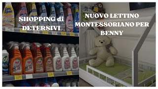 VITA DA MAMMA| NUOVO LETTINO MONTESSORI | ACQUISTI DI DETERSIVI #vlog #mumlife