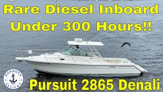 [Sold] - $77,500 - (2004) Pursuit 2865 Denali For Sale - Diesel Inboard!!