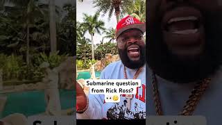 Rick Ross has a question about the  #oceangate #Titan submersible that imploded with 5 people in it