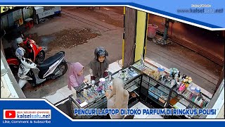 Pencuri Laptop di Toko Parfum Diringkus Polisi