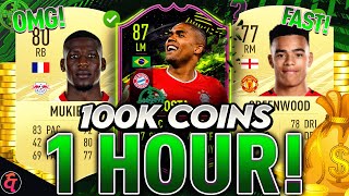 EASY 100,000 COINS IN 1 HOUR! [BEST FIFA 21 TRADING METHOD]