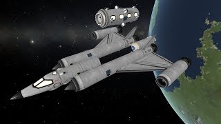 MK1 SSTO with cargo - Kerbal Space Program