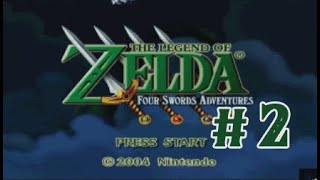 Let's Play Legend of Zelda: Four Swords Adventures #2: Whereabouts of the Wind - Cave of No Return