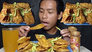 MUKBANG TEMPE GORENGAN CRISPY + BONCABE LEVEL 30