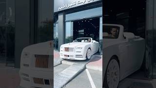 Rolls Royce Dawn in White 🤍 #carlover #rollsroyce #shorts