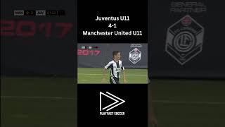 Juventus U11's 4-1 Win Against Manchester United U11 ⚽️ | Youth Soccer Highlights