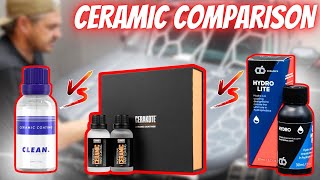 WHICH CERAMIC COATING IS RIGHT FOR YOU? Clean by Pan vs Cerakote vs C6