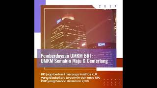 Rasio NPL KUR BRI di Kisaran 2,31% #BRIuntukUMKM #5TahunET #BriliandanCemerlang #qrisbri