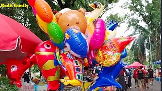 Balonku Ada Lima - Merah Kuning Kelabu 🧡Balon Karakter🧡Lagu Anak Populer🧡Radit Family