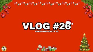 VLOG #26 | Christmas Party #2