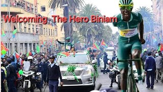 Eritrea Welcomes Hero Biniam Girmay: A Celebration in Asmara!