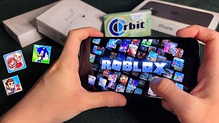 ASMR Playing IPhone 16 Mobile Games 📱💤 (roblox, sonic, cooking mama)