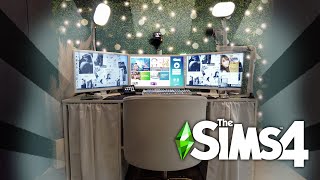 MY GAMING / STREAMING / RECORDING SETUP FOR THE SIMS | DUAL PC SETUP!