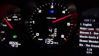 porsche cayenne diesel 50-160 acceleration