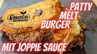 Patty Melt || Der Januar Burger - DerSebastian BBQ Oberhessen 114 @ehrlichesessen #bbq #food