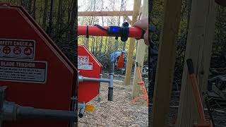 Milling Lumber For Our Mill Shed