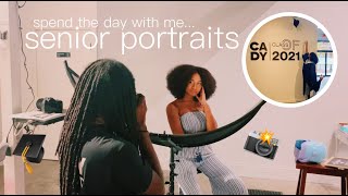 Senior Year Photoshoot | vlog