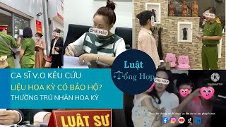 CA SĨ V.O KÊU CỨU MỸ, LIỆU CÓ THOÁT TRIỆU TẬP || Luattonghop.vn