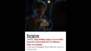 Forgive -  Meaning, Pronunciation, Usage | Learn English with TV Shows