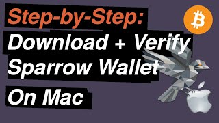 How to Download and Verify Sparrow Wallet on Mac