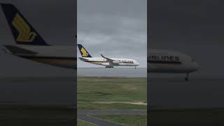 Too Heavy plane touched ground before runway Airbus A380 epic crash scene [ xp11 ]