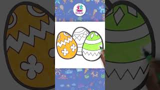 Come disegnare le uova di Pasqua  #shorts #disegno #bambini #painting  #eggs #disegno #drawing