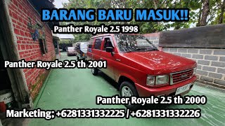 Kamis, 18 mei 2023 || review mobil panther royale 2.5 mulai tahun 1998, 2000 dan 2001