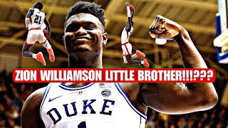 ZION WILLIAMSONS LITTLE BROTHER IS A MONSTER!!!??