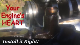 Scout ii DIM DIY How To - Install Dodge 5.9 408 Oil Pump Correctly and the Oil Pan & Water Pump