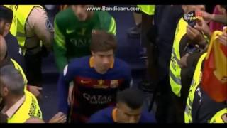 مراسم تتويج برشلونة بلقب كاس ملك اسبانيا ضد اشبيلية 2016  جوده عالية HD