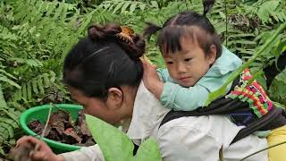 Full video of the building life of a single mother and her daughter