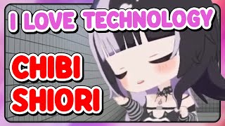 Shiori Plays Around with Her Chibi Model and It's TOO CUTE!!! 【Hololive EN】