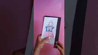 How to make beautiful best friend forever card easy craft #shorts#papercraft#bestfriend#cards#viral