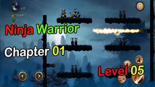 NINJA WARRIOR Legend of shadow fighting games level-05  chapter-01  Gameplay