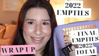 2022 Empties Wrap Up |Katiexobeauty