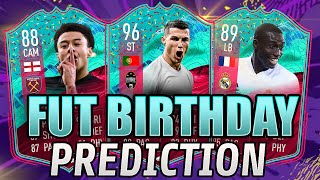 FIFA 21 FUT BIRTHDAY PREDICTION 🎂