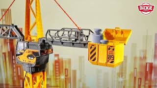 Macara Dickie Toys Mighty Crane 110 cm cu telecomanda