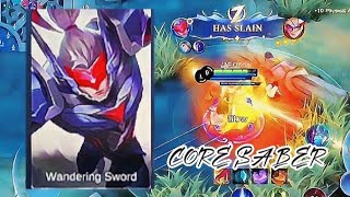 MLBB SABERGAMEPLAY lakas ng campi ko