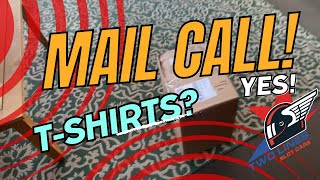 Mail Call! The Two Lines Slot Car T-shirts have arrived!