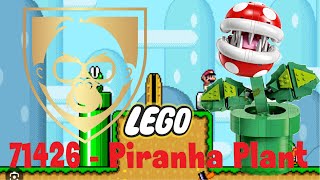 Lego Set 71426 - Piranha Plant from Super Mario *** Speed Build and Review ***