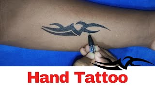 Hand tattoos for men 34 #tattoo #tattootrends #tattooart #handtattoo  #temporarytattoo