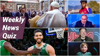 🎉 Breaking News Quiz: Pope Meets Comedians, NBA Record & More! | June 21, 2024 🌟