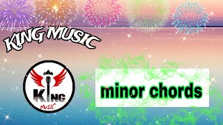 keyboard class 3/minor chords/ KING MUSIC