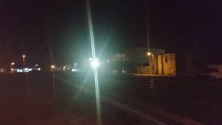 Amtrak Crescent Train #19 Slowly Passes Through Gaffney, SC, 5-1-24.