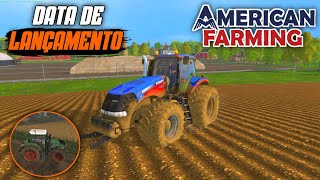 DATA DE LANÇAMENTO ANUNCIADA E FISICA DOS VEÍCULOS REALISTA- AMERICAN FARMING SIMULATOR.