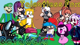 Talentless Fox But Everyone Sings it [FNF]