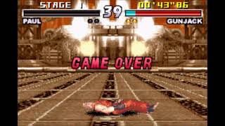 Tekken Advance (Game Boy Advance)- Game Over