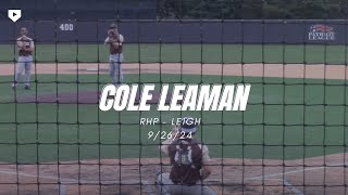 RHP Cole Leaman '25 | Lehigh | 9-26-24 Scout Day